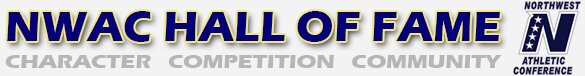 NWAC Hall of Fame Banner