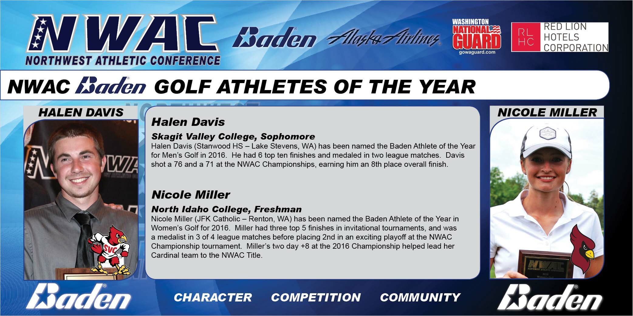 Photo of Baden Golf POY's